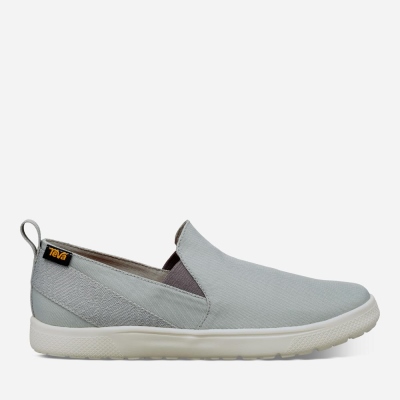 Teva Voya Slip On Men's Grey Slip Ons CA94815 Canada Sale